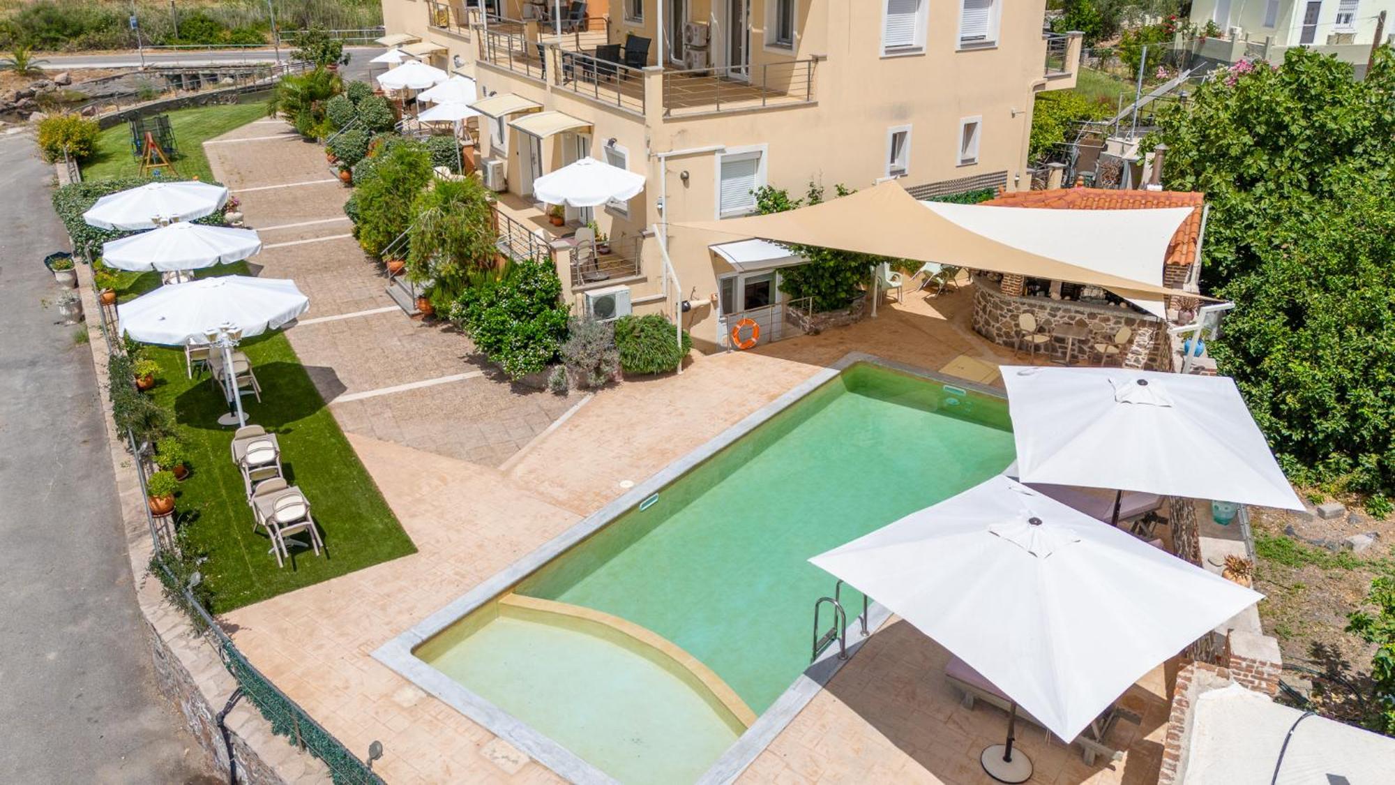 Palaiologou Panorama Apartments Mantamádos Екстериор снимка