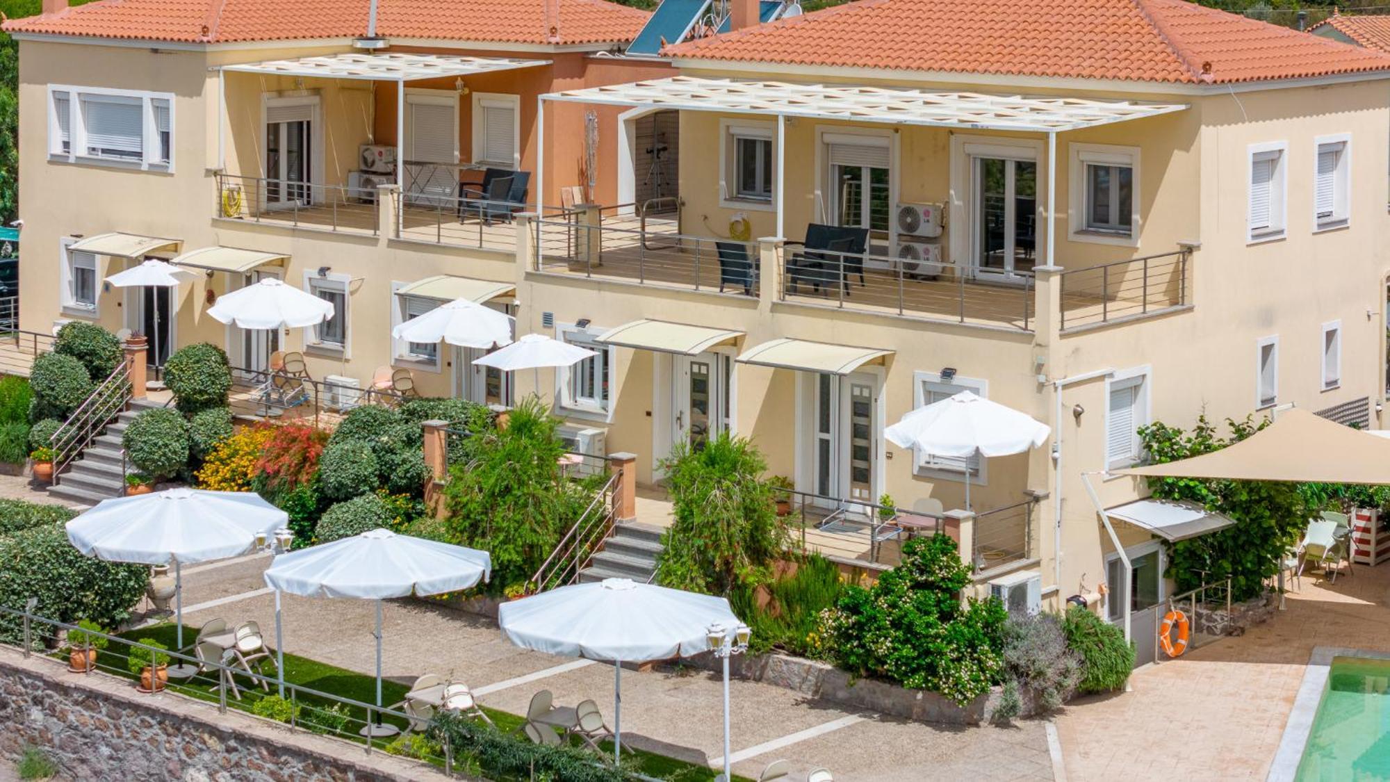 Palaiologou Panorama Apartments Mantamádos Екстериор снимка